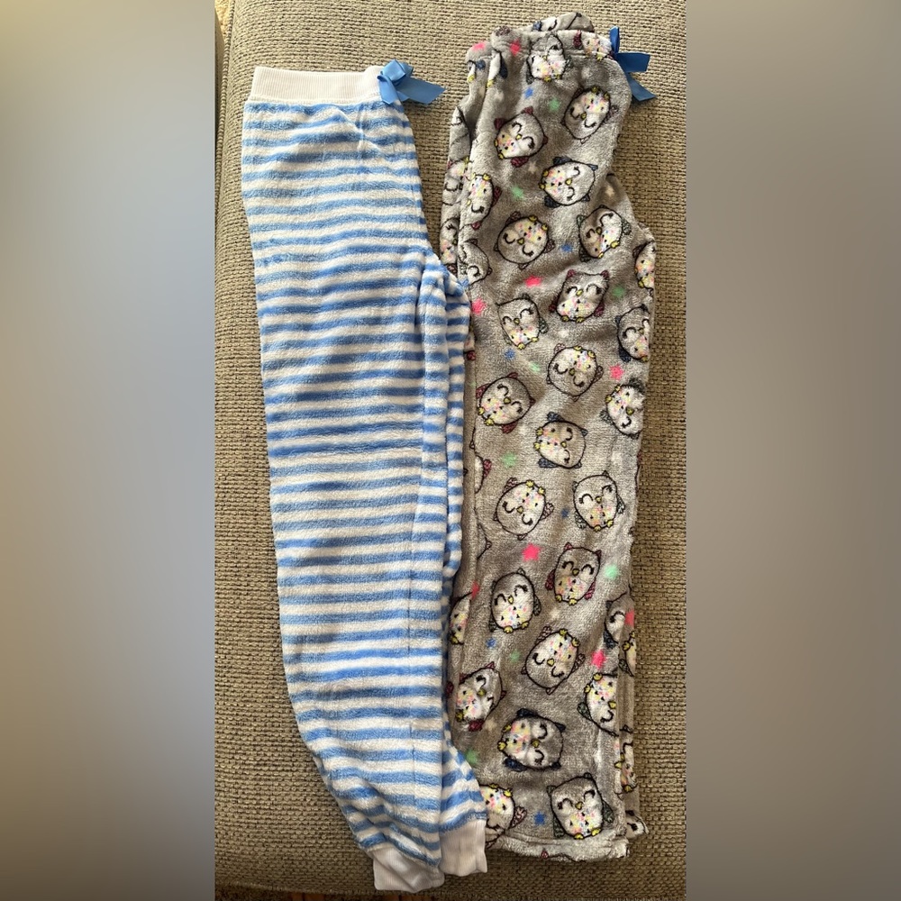 NWT-2 pack PJ Pants Girls 10/12